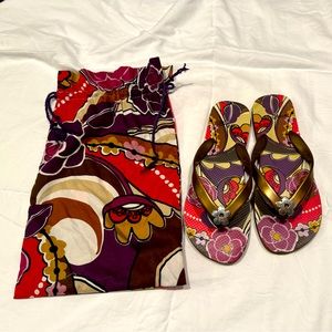 Brighton flip flops, size 10